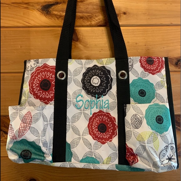 thirty-one Handbags - Thirty-one Multi Tote w/name SOPHIA Embroidery